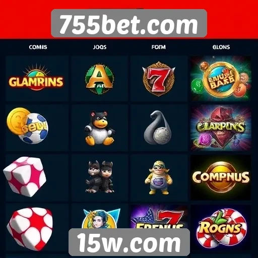 Comparativo de jogos disponíveis em 755bet.com
